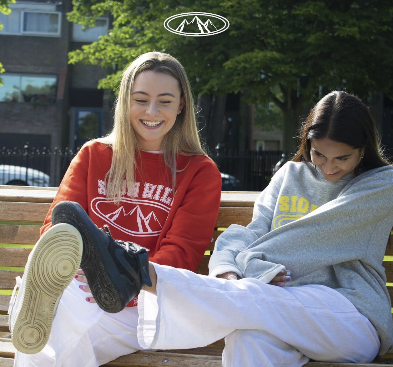 Sion Hill sweatshirts lifestyle photo